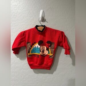 Vintage Disney‎ Mickey Mouse Outdoor Club Sweatshirt 2T/3T Bin 2